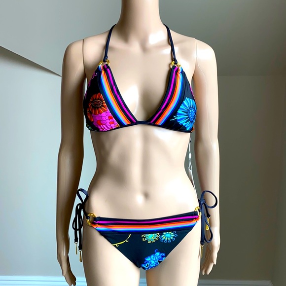 Trina Turk Electric Reef Bikini Size 